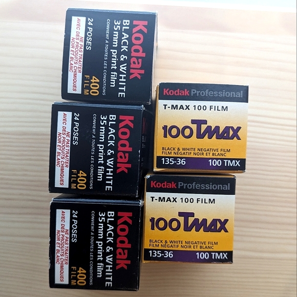 SOLD - Expired Black and White 35 mm film - Picture 2 of 3